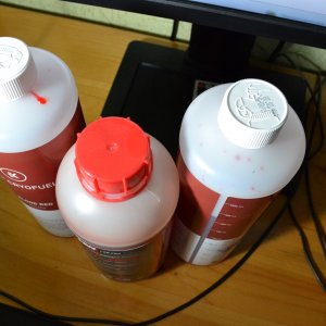 EK cryofuel blood red & HW lab.pro pure red vol.3